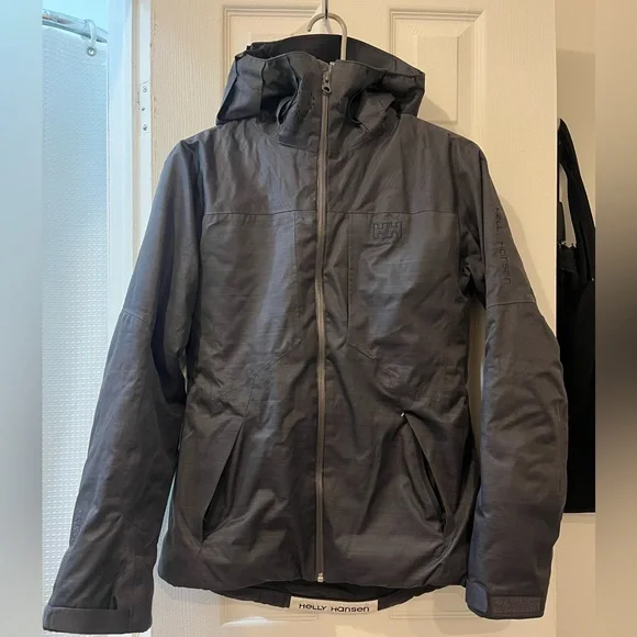 Helly Hansen Women’s Charcoal Ski/Snowboard Jacket - Picture 1 of 10
